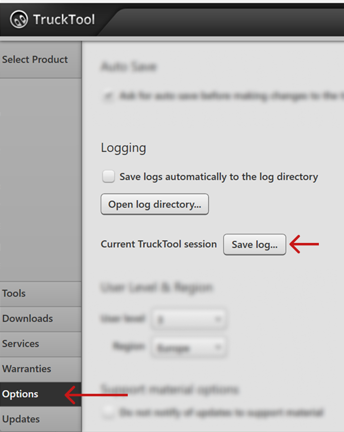 Save logs