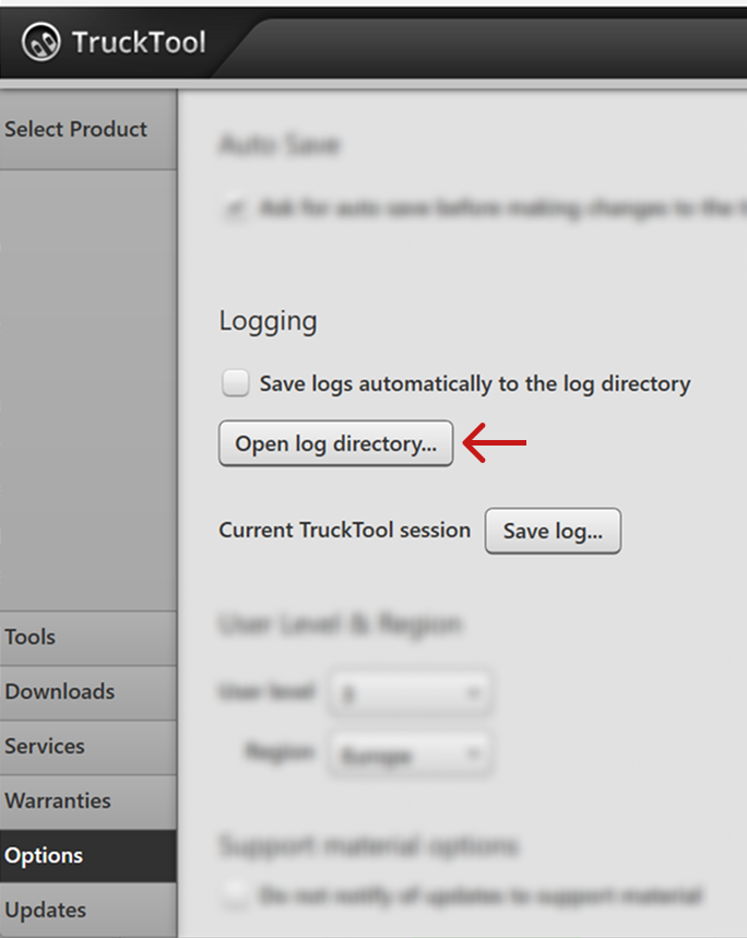Save a log file