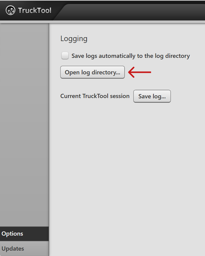 Save a log file